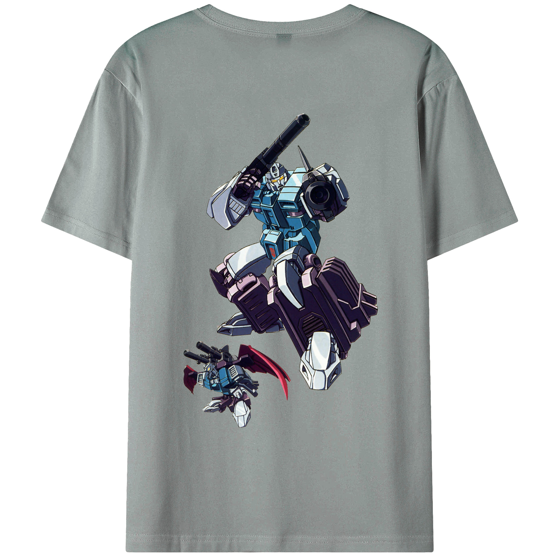 （画像用）  綿100％ メンズ半袖Tシャツ（バックプリント） 通気性